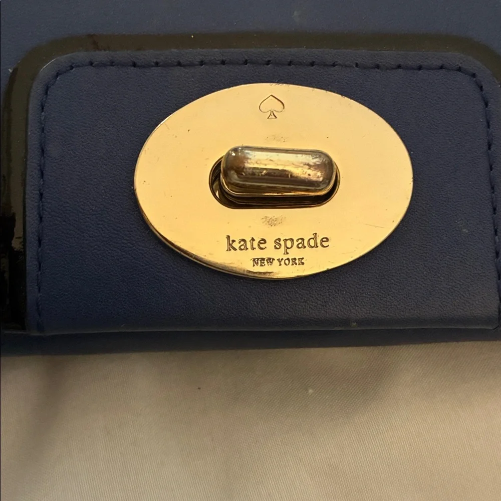 Kate Spade Navy Leather Wallet